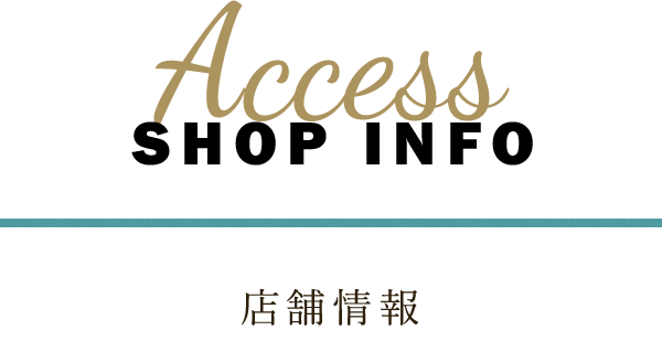 Access SHOP INFO